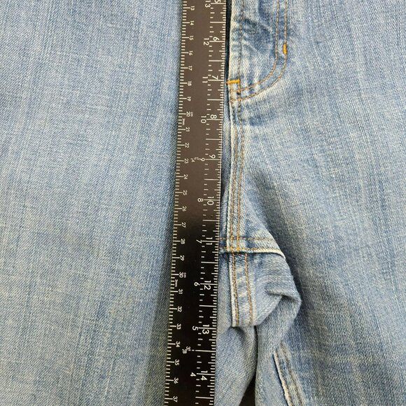 VTG Gap Women 18A High Rise Boot Cut Jeans Light Wash Denim - Picture 10 of 11